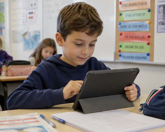 Compensations numériques Bilan ergothérapie iPad et apprentissages scolaires
